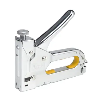 

3-In-1 High Quality Manual Nail Staple Gun Furniture Woodworking Stapler Tool With 3 Kinds Of Nails