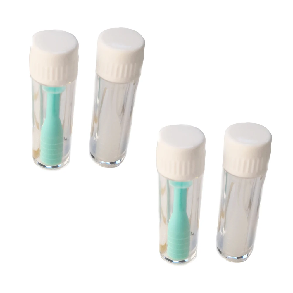 

4pcs Contact Lenses Inserter Remover Suction Stick with Package for Travel Home Use (2pcs Green + 2pcs White)