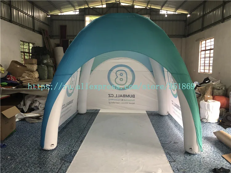 

Sale of 3 meters inflatable four-legged tent, outdoor advertising mobile tent, PVC inflatable closed dome tent