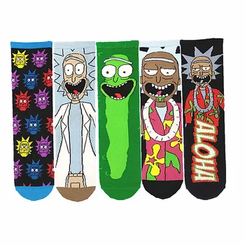 

Anime cartoon character personality novelty street wind socks in the tube men and women skateboarding socks