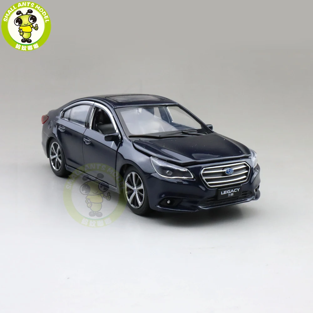 1/32 Jackiekim Subaru LEGACY литая под давлением Модель автомобиля игрушки Детский звуковой светильник вытянуть назад Подарки