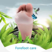 1 пара подушечки для облегчения боли в передней части стопы мягкие силиконовые многоразовые соты Нескользящие эластичные моющиеся высокие каблуки защита