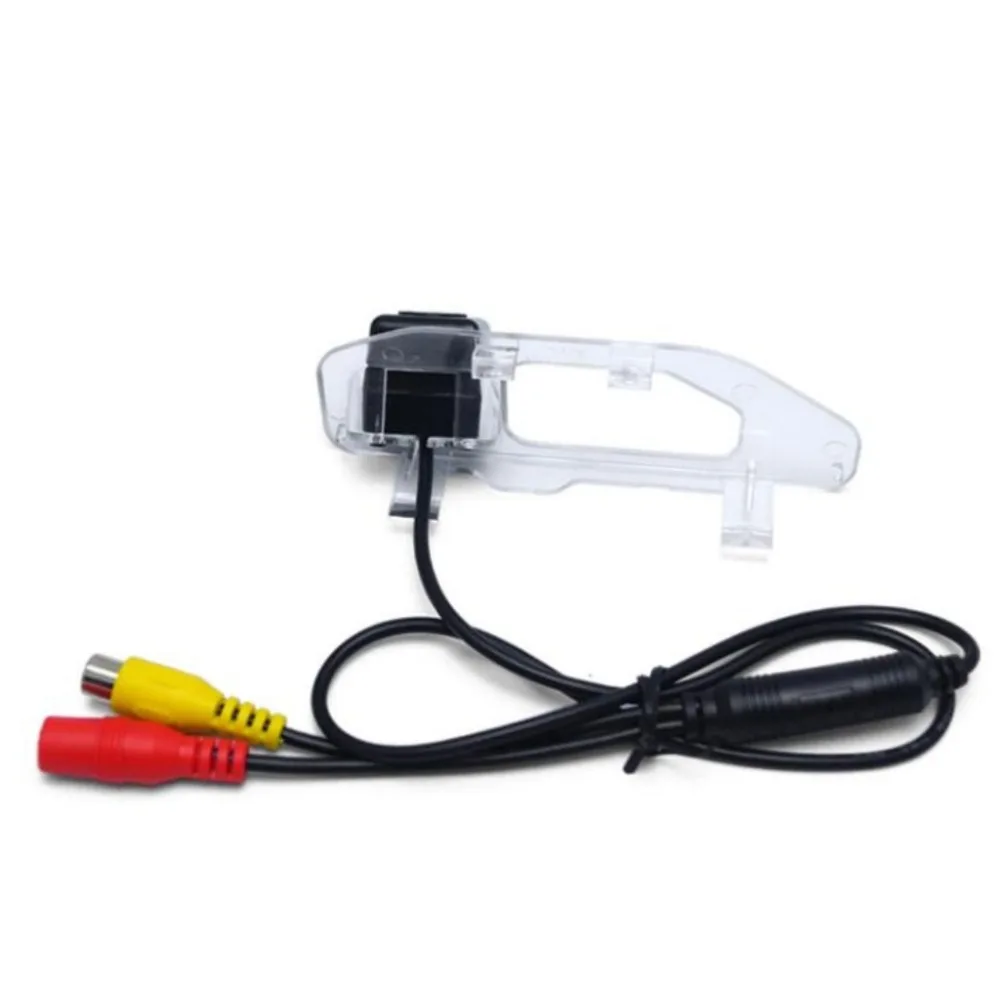 JanDeNing HD CCD Автомобильная камера заднего вида/OEM светильник номерного знака с 4 Светодиодный светильник s для Honda XRV