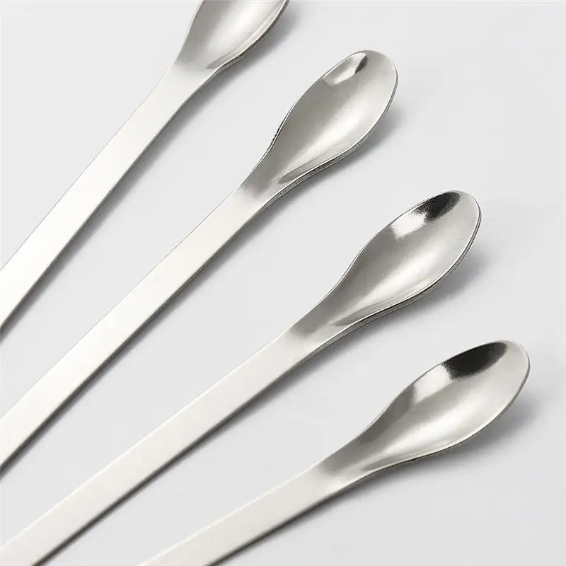 Stainless Steel Medicine Measuring Milligram Measuring Thickened Stainless Spoons 12PCS stainless steel spoon