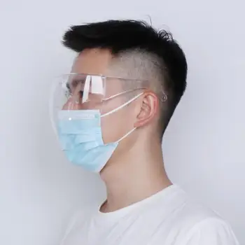 

Face Shield Mask Clear Anti-Fog Face Shield Visor Anti Spitting Eye Protection