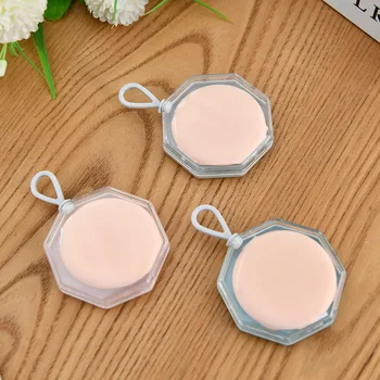 

Portable Makeup Foundation Puff Storage Box Octagon Cosmetic Sponge Case Air Cushion Puff Holder Container Storage Organizer Bag