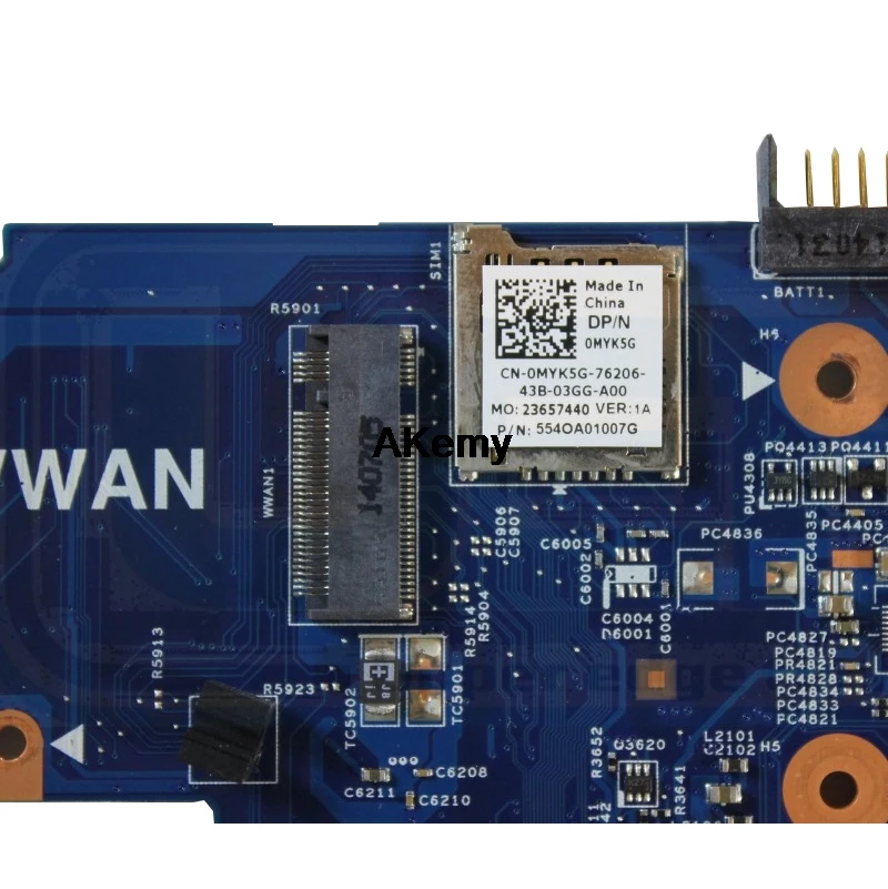 Материнская плата для ноутбука Dell для Latitude 3340 w/i5-4210U 1,7 Ghz cpu DLR30 8PC7J 08PC7J CN-8PC7J материнская плата