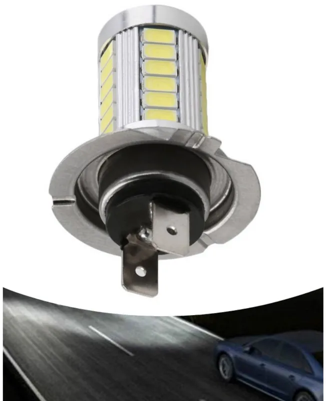 1 шт. автомобильная светодиодная лампа H7 12 В 5630 SMD 33 светодиода 6000 К|Передние