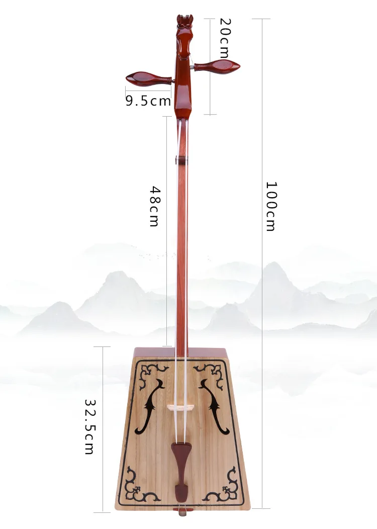 Morin khuur matouqin redwood Mongolian string instrument