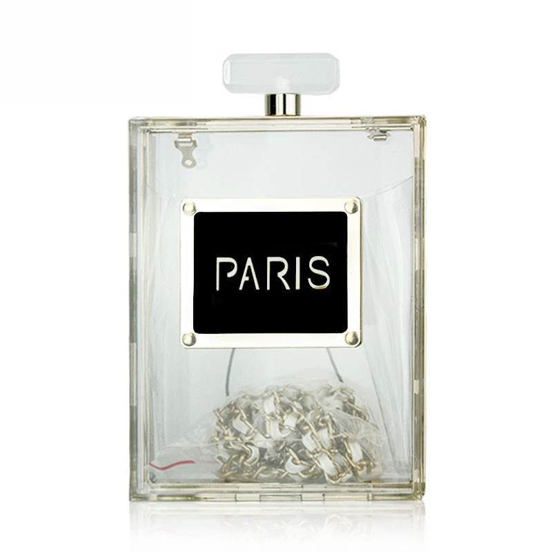 Chanel No. 5 Parfum Box Evening Clutch