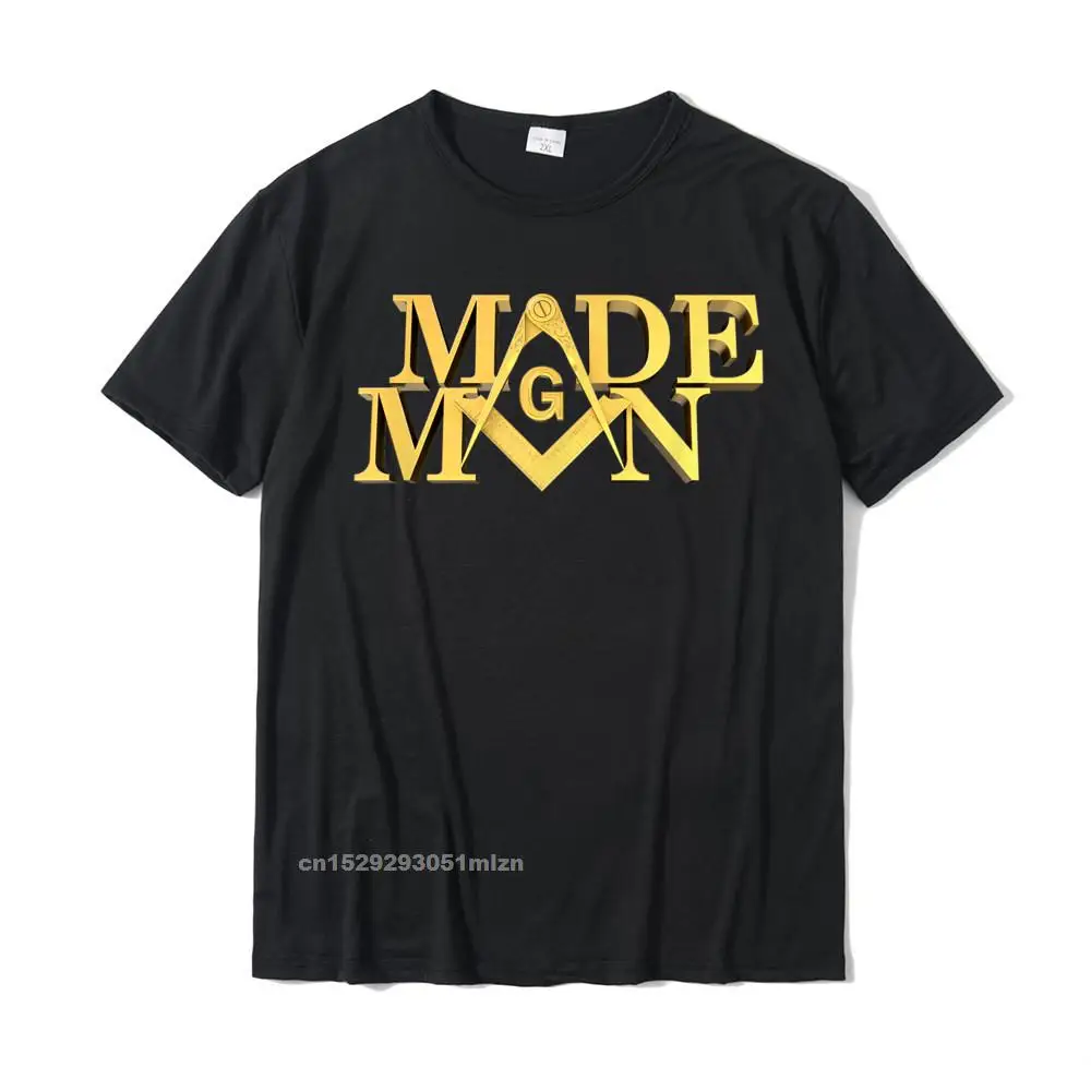  Crazy Tees New Arrival Short Sleeve Men T Shirt TpicOriginaltitle Printed On Summer Fall Clothing Shirt O-Neck Masonic Made Man Square And Compass Freemason T-Shirt__3144 black