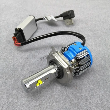 

Motorcycle 12V LED 6000K H4 head light bulb For KAWASAKI z1000sx tourer ninja zx-6r versys 1000 For YAMAHA v star 1100 ybr 125z