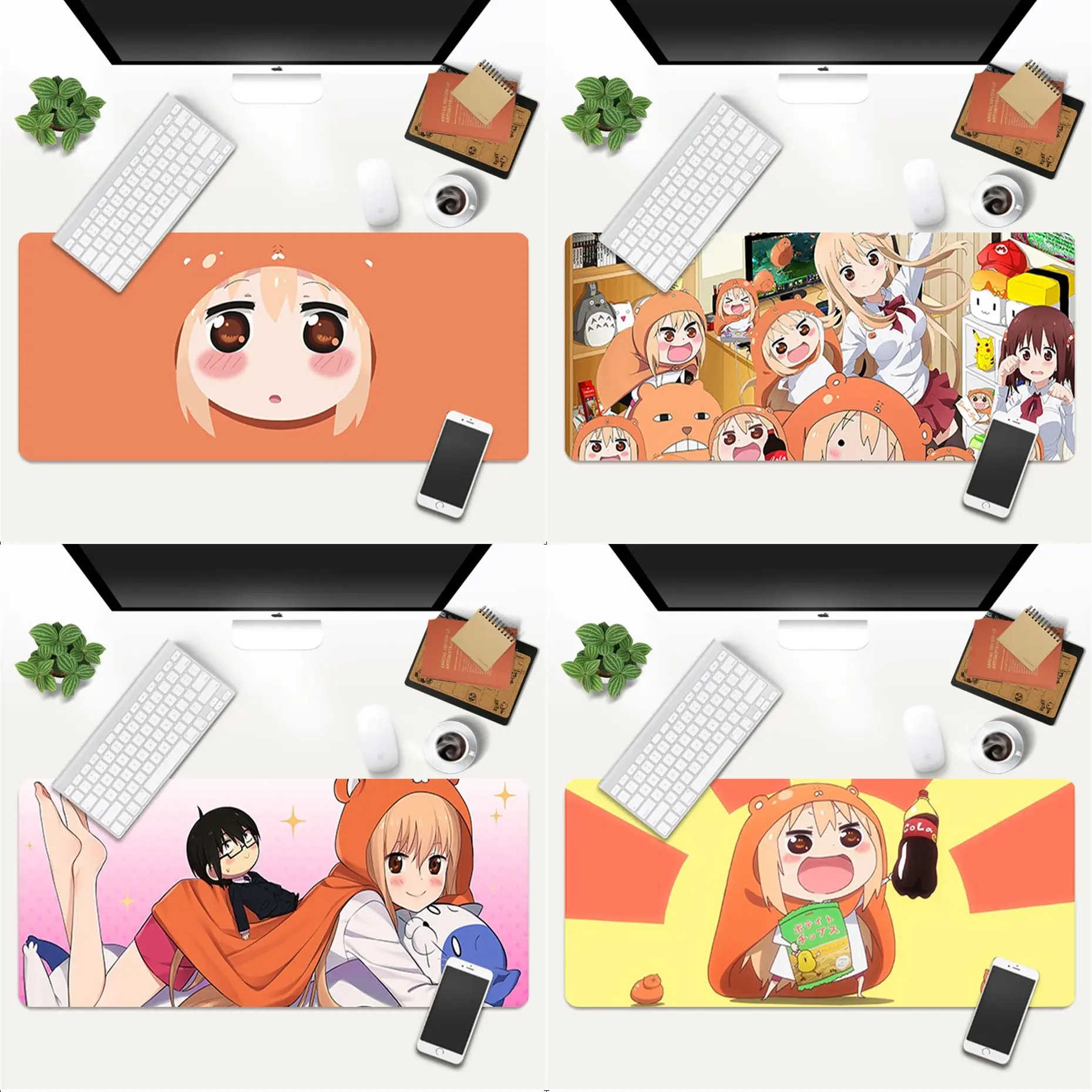 

MaiYaCa New Arrivals umaru chan Unique Desktop Pad Game Mousepad Gaming Mouse Mat xl xxl 800x300mm for Lol world of warcraft