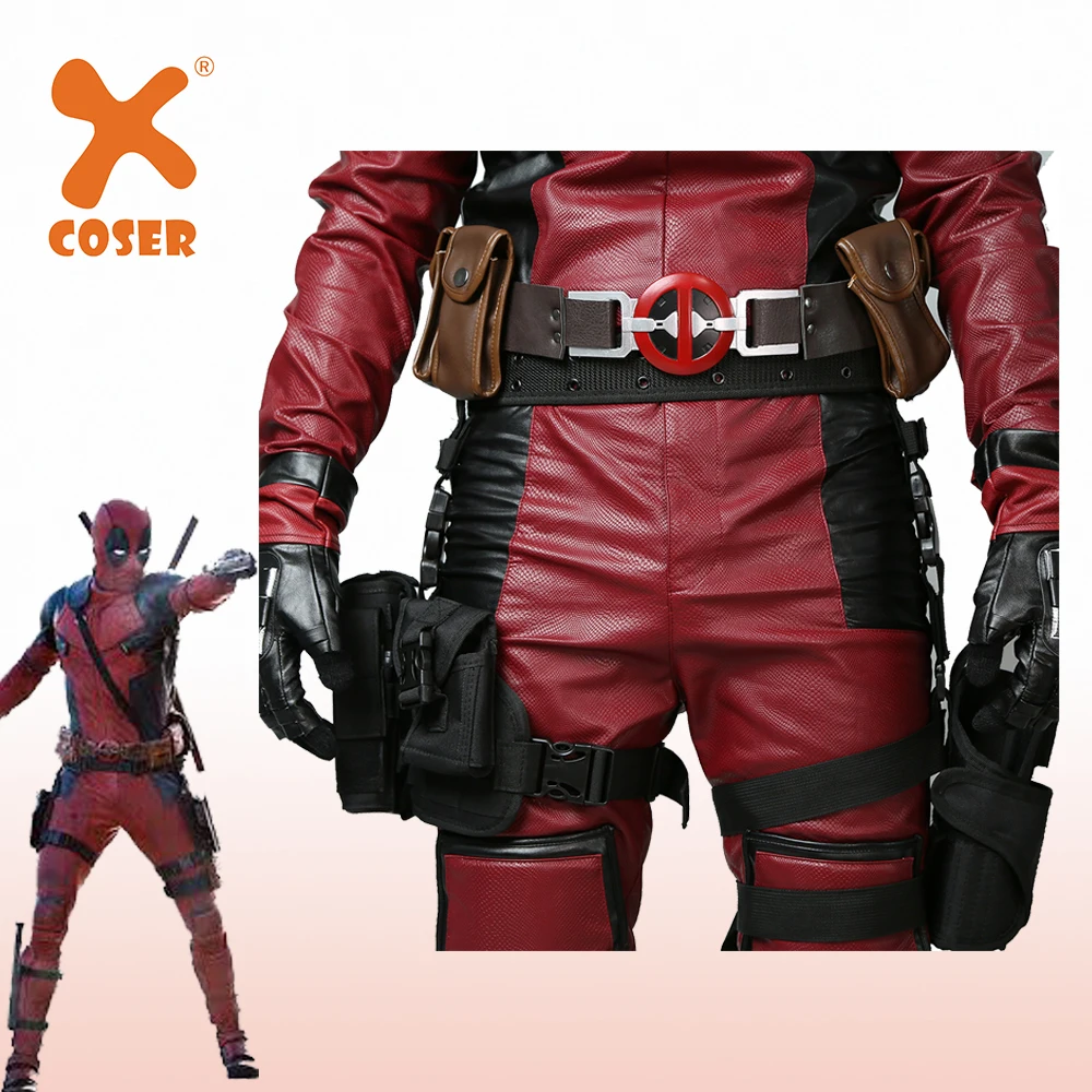Костюм для косплея Уэйда Вильсона XCOSER Дэдпула черная кобура с карманами ног