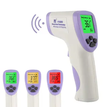 

Hti HT-820 Handheld Infrared Thermometer High Precision Portable Temperature Gun Non-Contact Baby Adult Body Digital Thermometer
