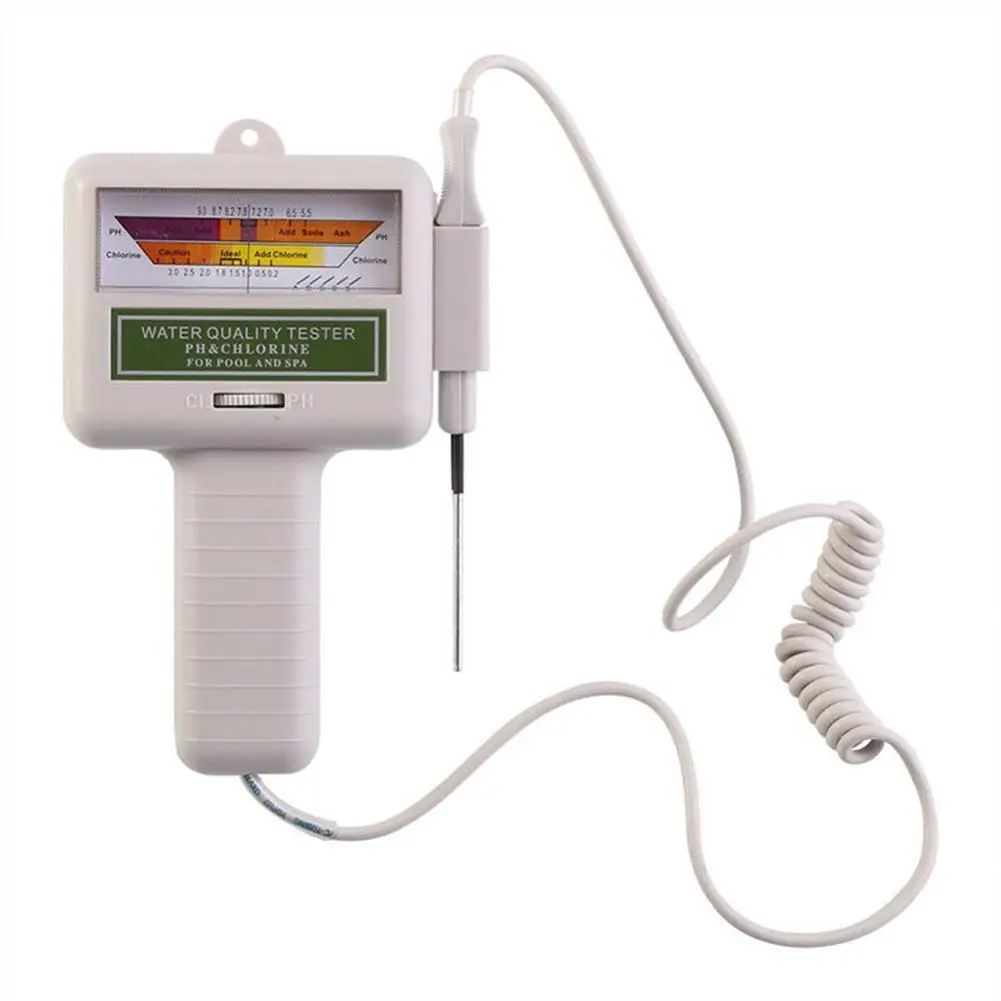 Электрический рН-детектор Тест er качество воды в бассейне хлора тест-монитор уровня