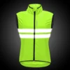 WOSAWE Cycling Vest Men Windproof Keep Dry And Warm Mesh Reflective Ciclismo Sleeveless Bike Bicycle Vests summer Cycling Gilet ► Photo 3/6