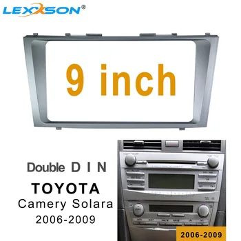 

9" Double Din Car Fascia Panel Dash Installation Kit For Toyota Camry Solara 2006-2009 Stereo Adapter Car DVD Frame Audio