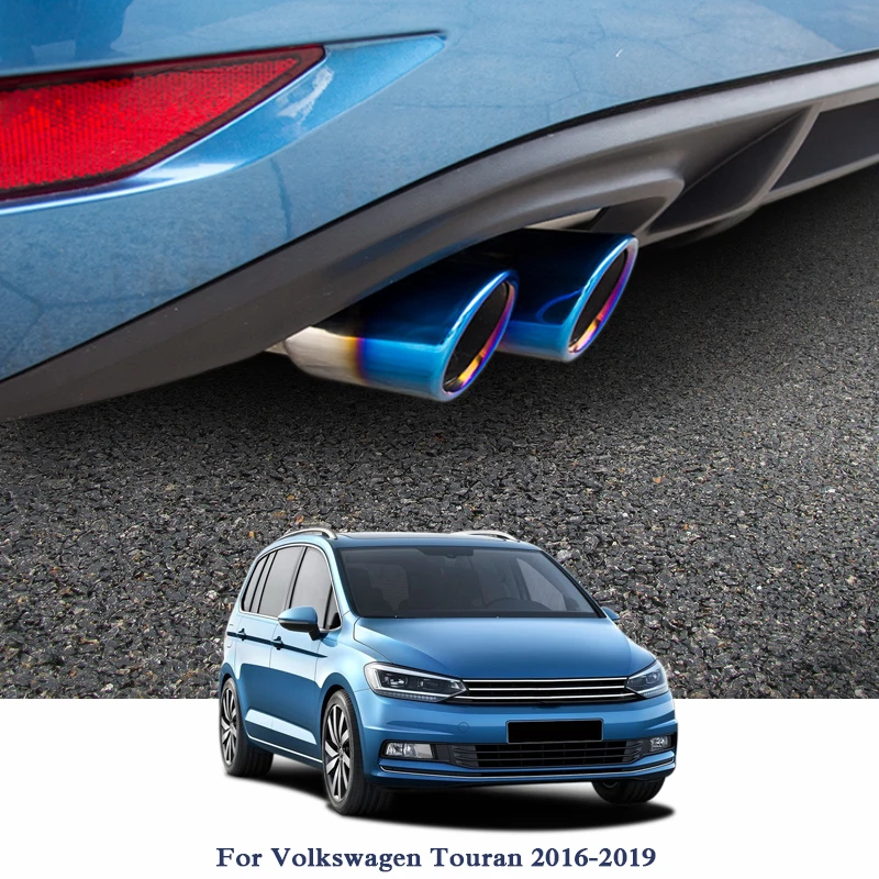 Выхлопная труба для автомобиля выхлопная из нержавеющей стали Volkswagen CC Tiguan Touran 2009
