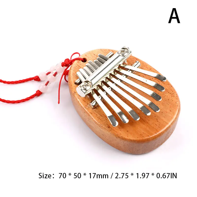 Thumb piano New Mini Kalimba 8 Keys Thumb Piano Great Sound Finger Keyboard Musical Instrument Wooden/Acrylic musical Instruments Keyboard