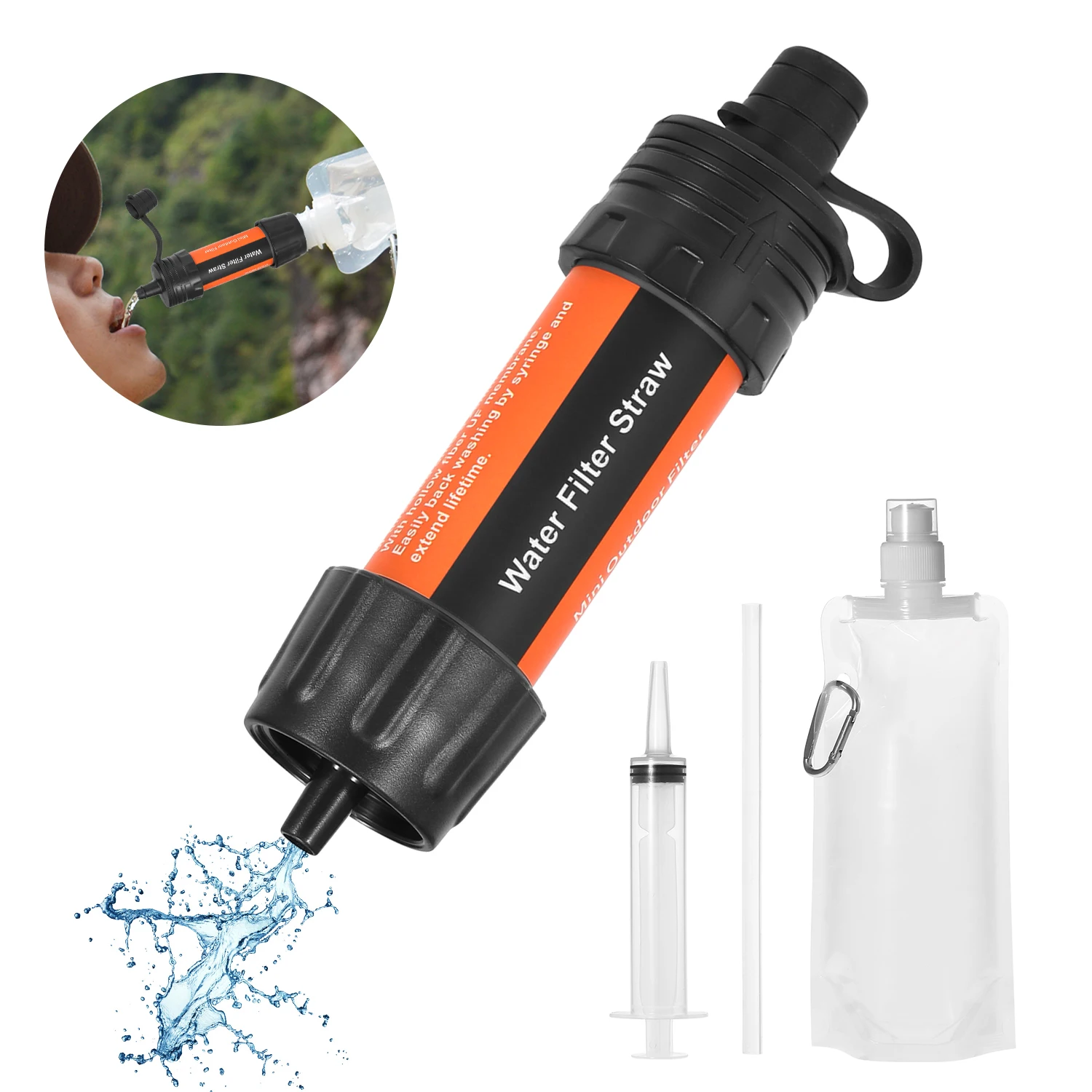 Outdoor Survival Water Filter Wild Stag Outdoors