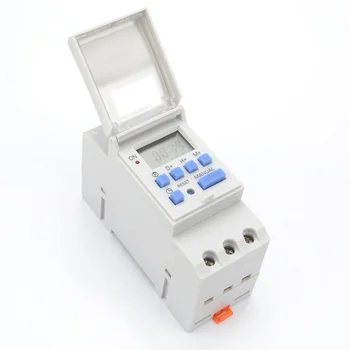 

Dropship AC 12~220V Weekly 7 Days Programmable Digital Time Switch Relay Timer Control Din Rail Mount for Electric Appliance