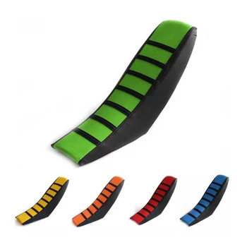 

Hot PVC Pad Striped Dirt Bike Durable Non Slip Soft Thick Cushion Motorcycle Seat Cover Off Road Universal For Yamaha For Honda