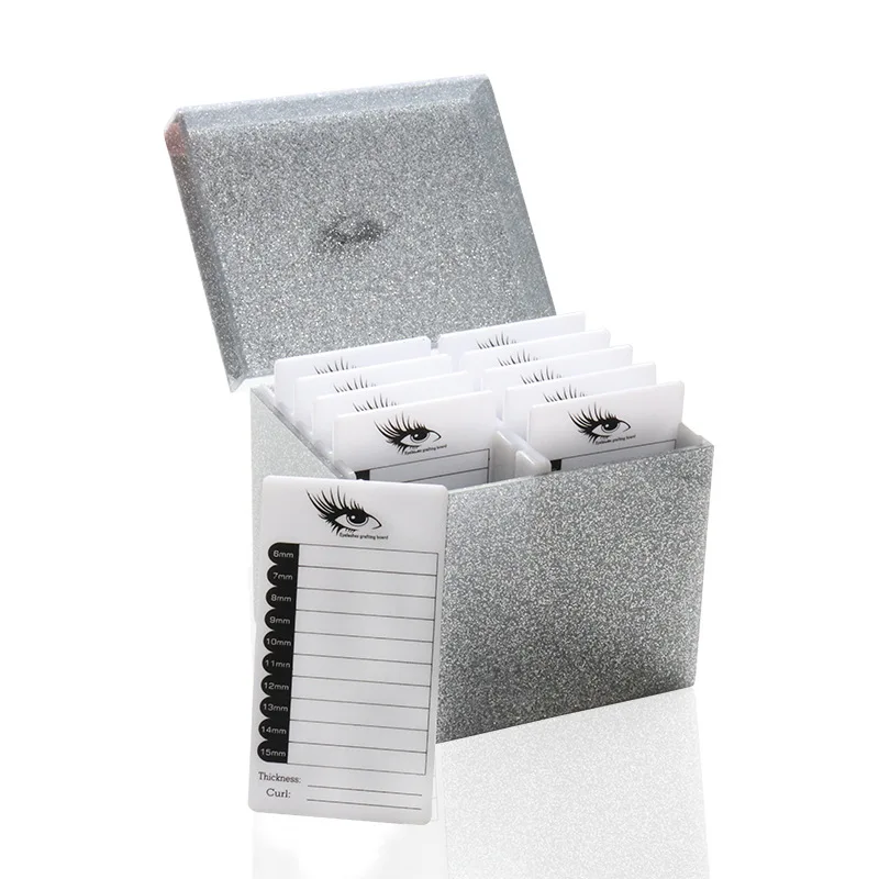 10 Layers Acrylic Eyelash Storage Box Large Capacity Makeup Display Container Eyelashes Holder Case 1 10 Layers Acrylic Eyelash Storage Box Large Capacity Makeup Display Container Eyelashes Holder Case 5