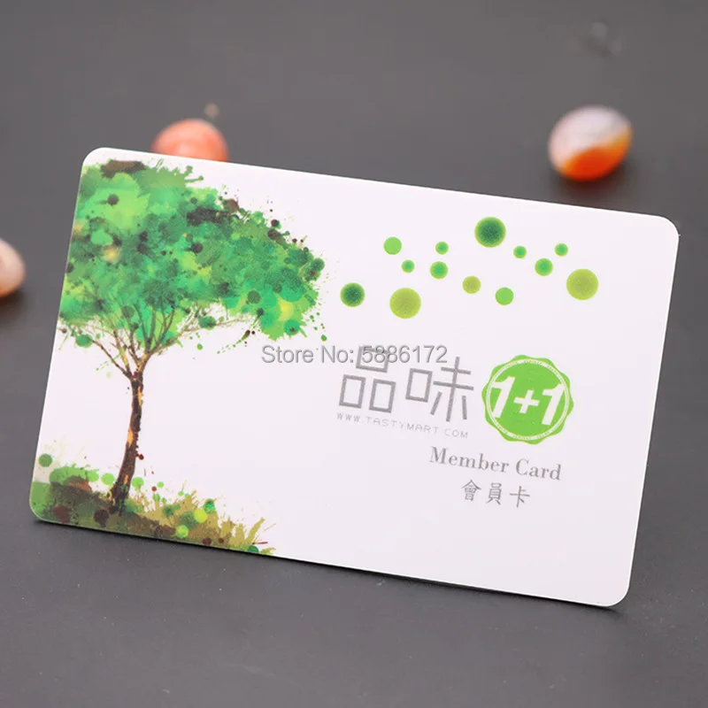 US $168.99 CR80 PVC Plastic Membership Card Gift card VIP Loyalty Card with embossed number