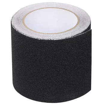 

15cm x 10m Safety Non Skid Grit Grip Tape Anti Slip Roll Black Sticker Adhesive