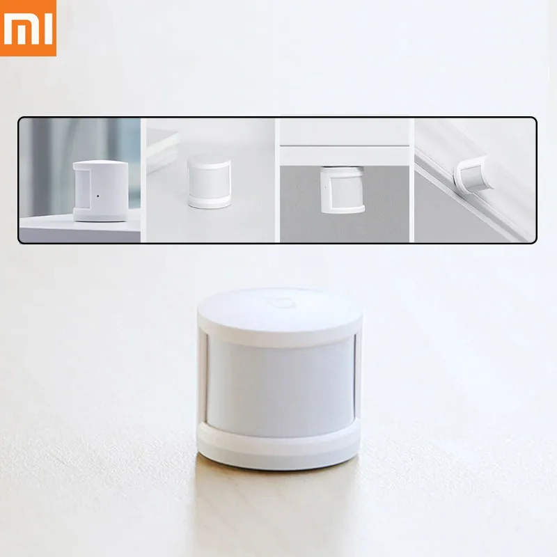 Original Xiaomi Mijia Human Body Sensor Portable Zigbee Connection Mi home App Smart Movement Motion for Home Safety | Электроника