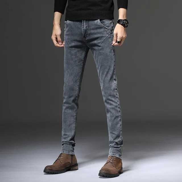 grey velvet jeans