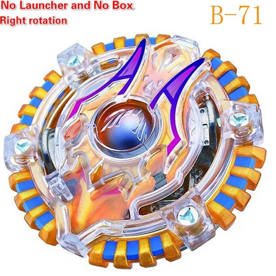 B71 Bayblade все модели пусковых устройств Beyblade Burst игрушки GT Arena Металл Бог Fafnir волчок Bey Blade лезвия игрушки Blayblade - Цвет: B71