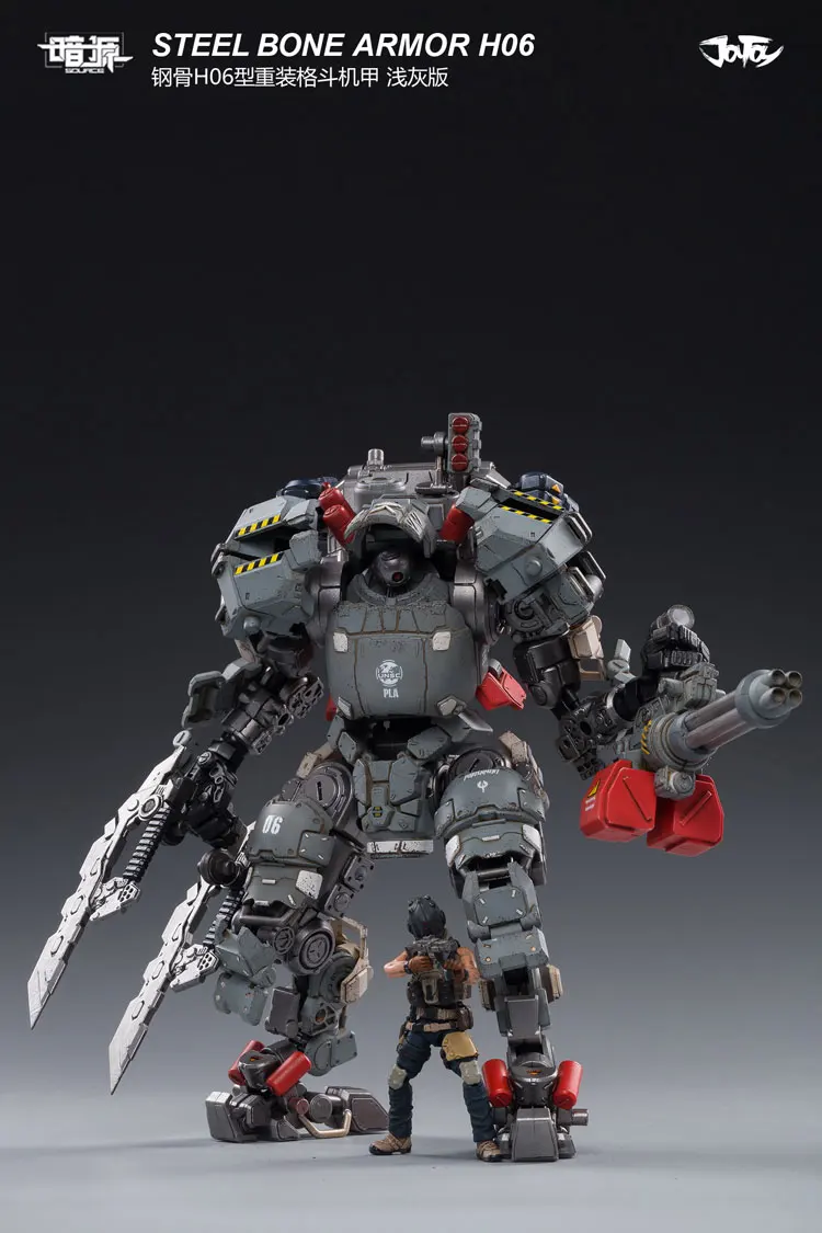 buying prices JOYTOY H06 Machine Steel Bone Armor Robot