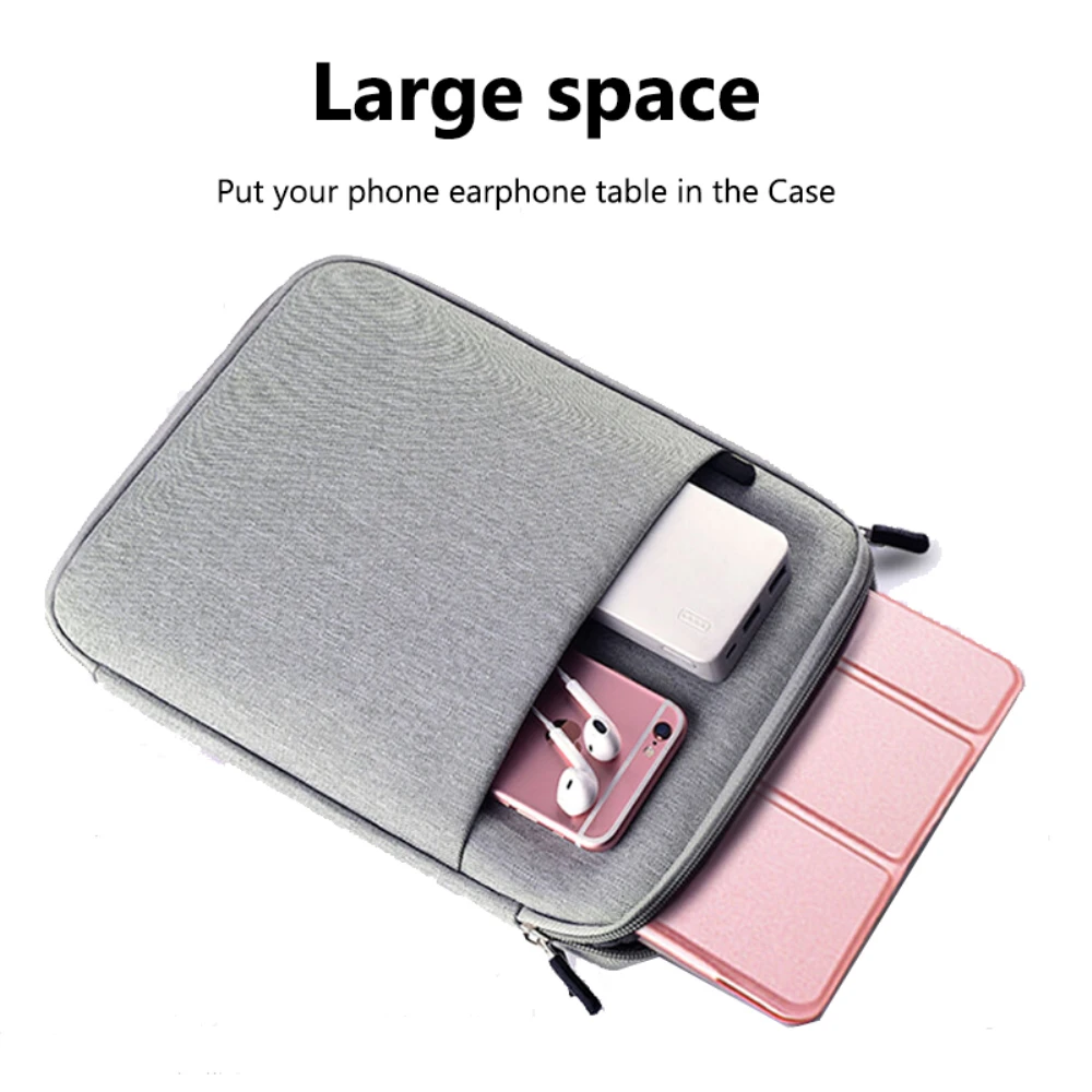

Waterproof Zipper Case Shockproof Tablet Sleeve Bag Pouch Case For IPad Air 1/2 IPad 2/3/4 IPad 9.7/10.2/10.5 IPad Pro 10.5/9.7