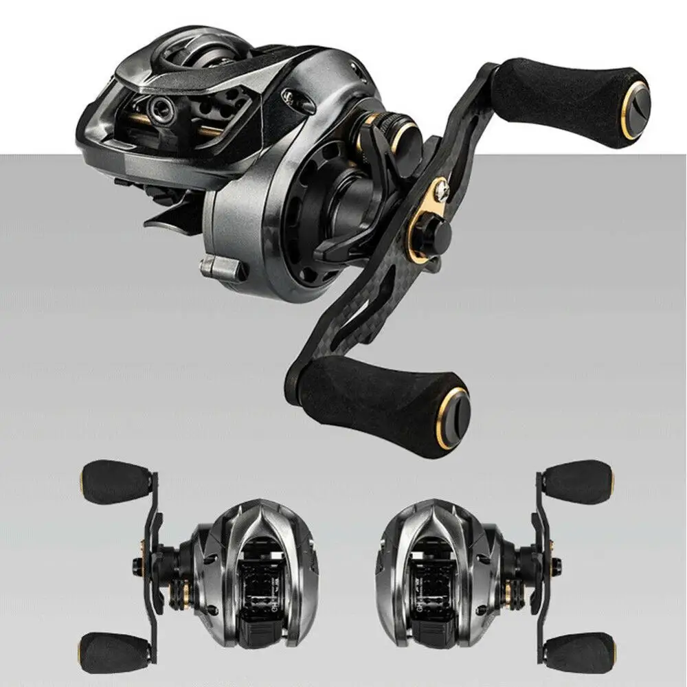 2019 Winter Fishband Baitcasting Reel Gh100 Gh150 7.2: 1 Carp Bait Casting Reel Fishing For Perch Tilapia Bass Fishing Tackle