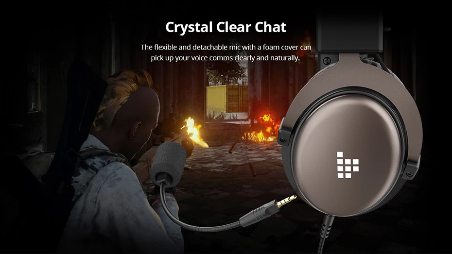 Tronsmart Sono Gaming Headphones Headset Gamer Wired Headphones for computer with Mic for PS4,Xbox One,Switch and Mobile Devices (4)