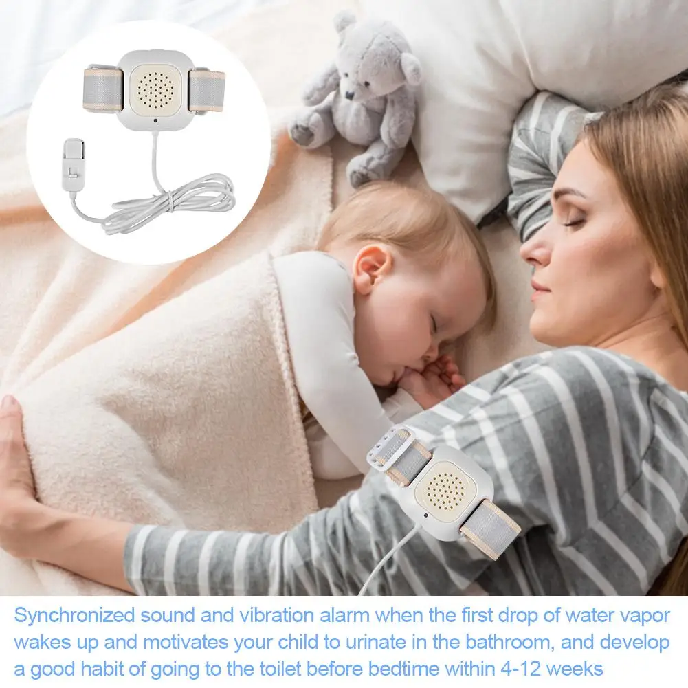 Wetness Alarm Professional Arm Wear Bedwetting Alarm Adult Baby Sensor Enuresis Bed Wetting