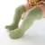 Pudcoco Kids Toddler Infant Baby Girls Boys Твердые Противоскользящие Вязаные Длинные чулки Хлопчатобумажные Чулки до колен