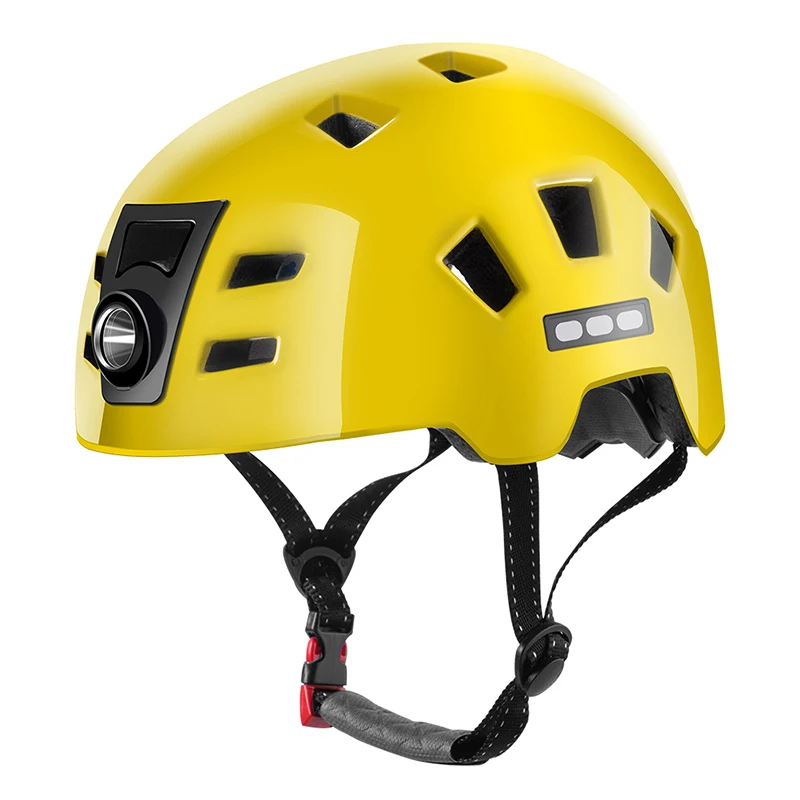 Model 1 Yellow ROCKBROS Bike Headlamp Cycling Helmet Integrally-molded Bicycle Light Helmet Sports Safety MTB Bike Cap Helmet For Men Women - Цвет: Model 1 Yellow