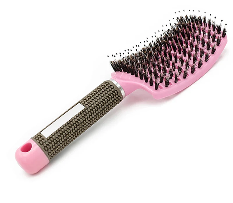 Bristle Hair Brush Scalp Massage Comb Magic Detangle Hairbrush For Tangle Hair Brush Salon Hairdressing Styling Tools Massager 12