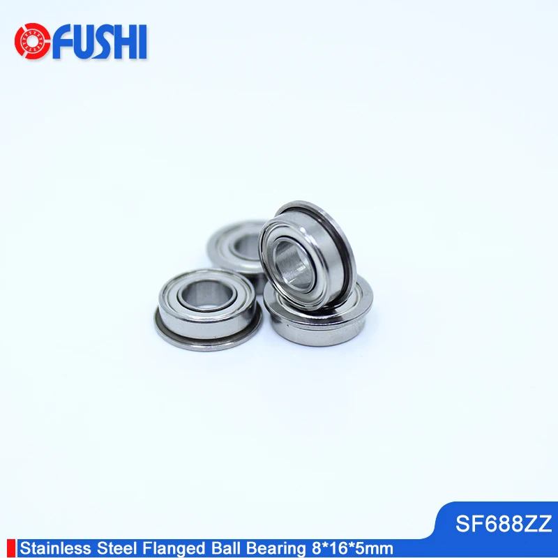 Рисунок 2 - SF688ZZ фланцевый подшипник 8*16*5 мм (10 шт