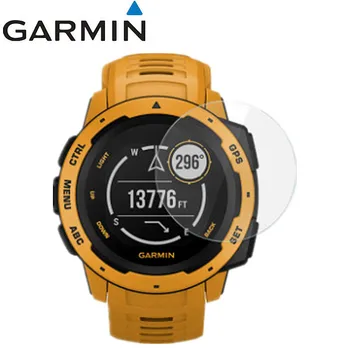 

2 Pcs Smart Watch Screen protector Guard Cover Shield Film for Garmin Instinct anti-scratch electrostatic PET Protective Film