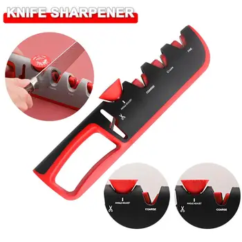 

Multipurpose Kitchen Knife Sharpener Adjustable Angle Tungsten Steel Diamond Coated Sharpening System Knife Sharpener Grinder