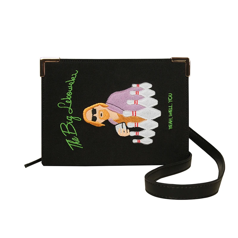 Новая Оригинальная книга серии Диагональ лоскут Женская мода вышивка холст сумка сумки для женщин роскошные сумки