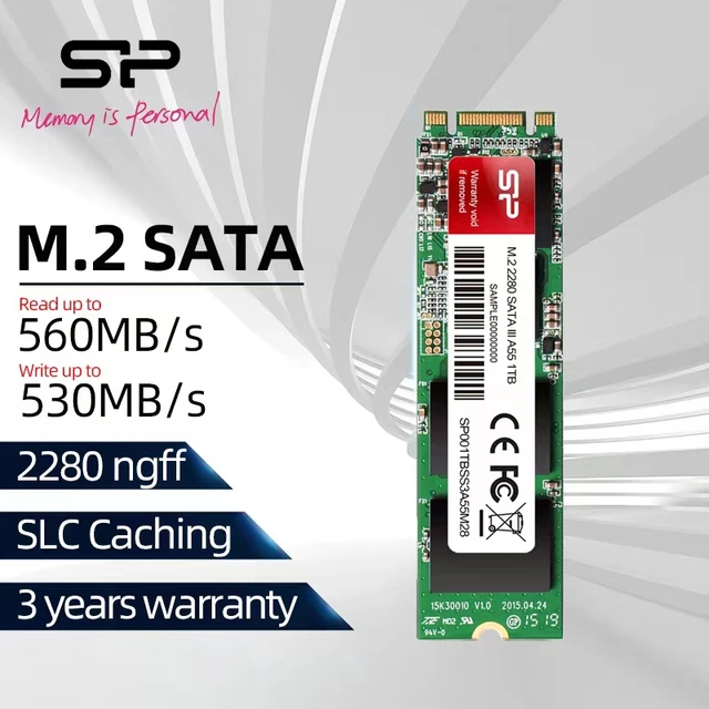 Silicon Power 128GB SSD A55 SLC Cache Performance Boost SATA III