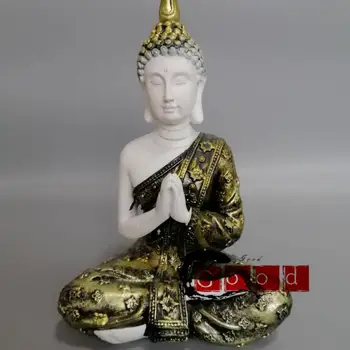 

Chinese archaize resin sakyamuni statue #B