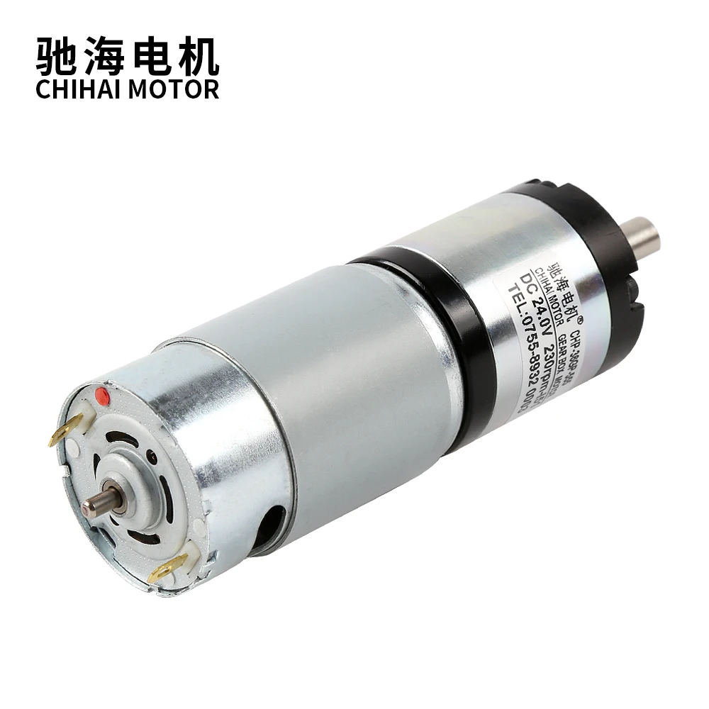 36MM DC Planetary Gear Reduction Motor 12V 24V 5RPM