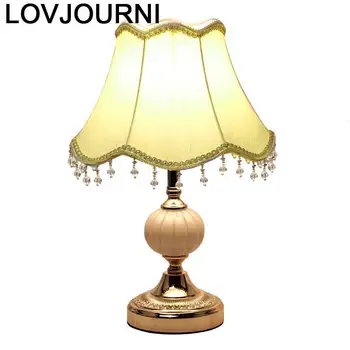 

Lampe Chevet Chambre Noche Table Tafellamp Tete Lit Bed Abajur Quarto Para El Dormitorio Luminaria Lampara De Mesa Bedside Lamp