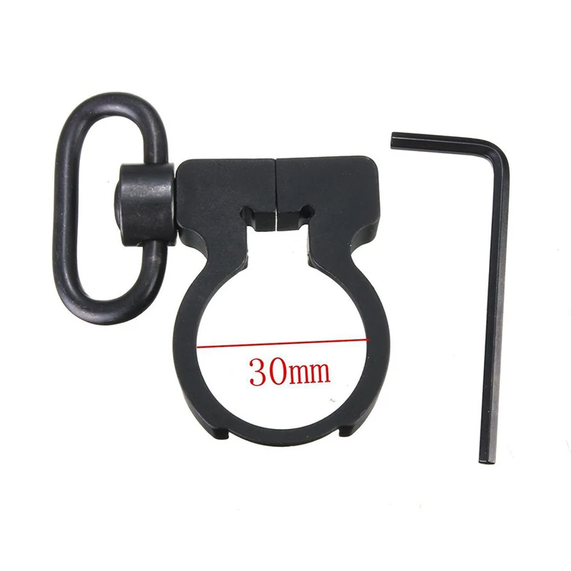 Airsoft M4 ar 15 accessories Aluminium Tactical QD Sling Swivel Sling Attachment Clamp-on Single Point Sling Adapter for hunting